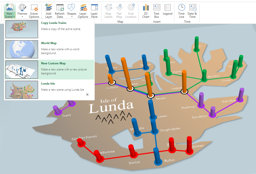 5 minute tutorial for creating custom maps with Excel and Power Map 